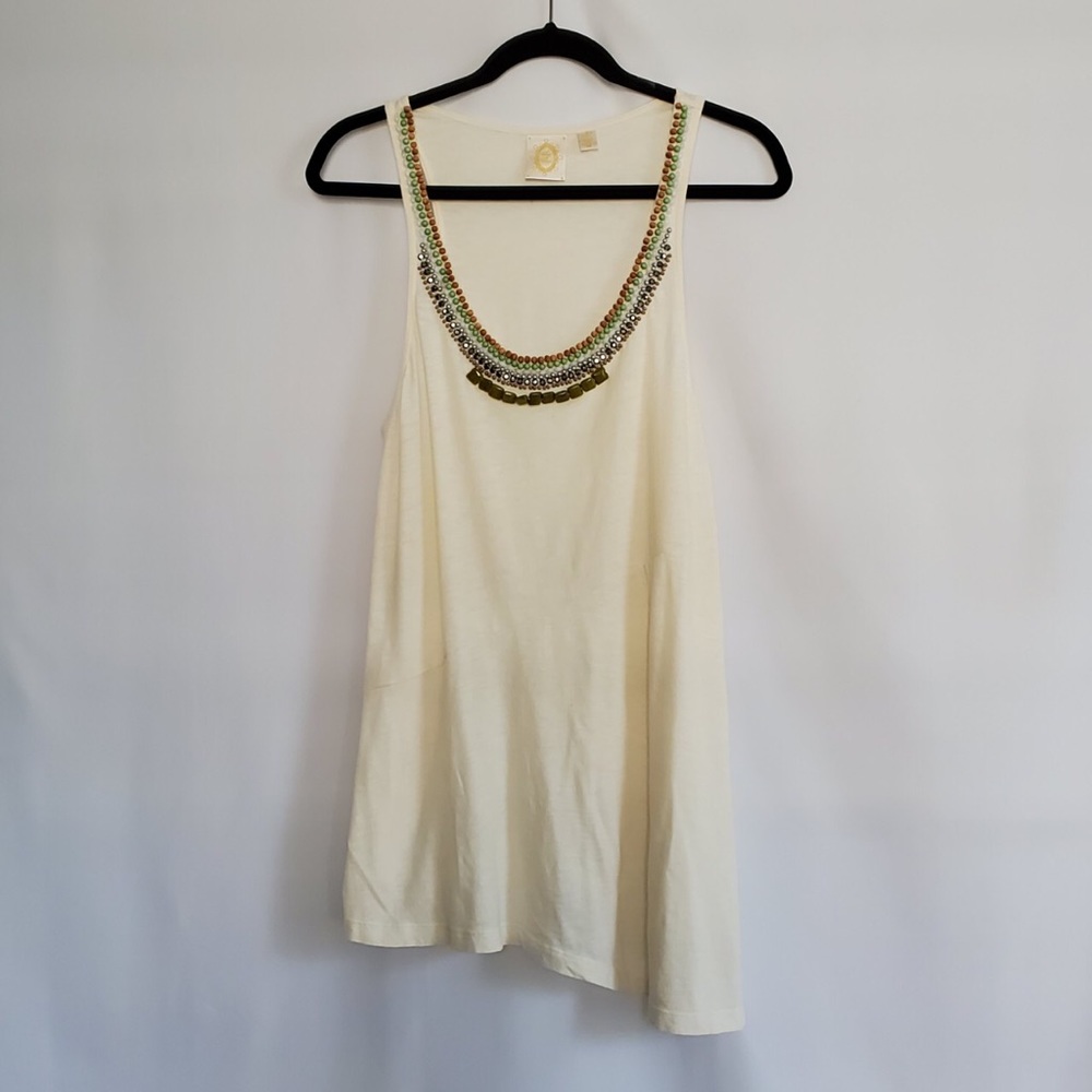 ANTHROPOLOGIE | Ric Rac Racerback Tank Top